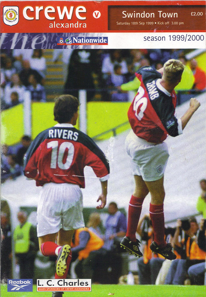 <b>Saturday, September 18, 1999</b><br />vs. Crewe Alexandra (Away)